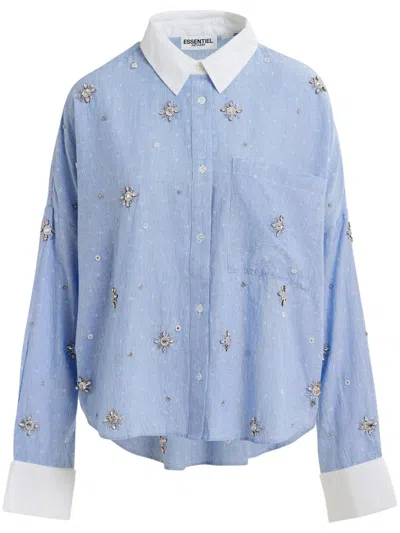 Essentiel Antwerp Helight Shirt In Blue
