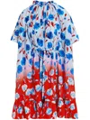 Essentiel Antwerp Heliotrope Mini Dress In Blue