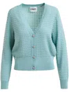 Essentiel Antwerp Hellenium Cardigan In Blue