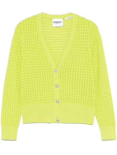 Essentiel Antwerp Hellenium Cardigan In Green