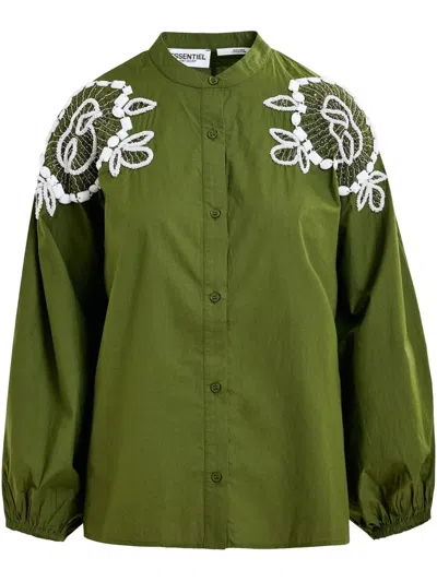 Essentiel Antwerp Hementine Shirt In Green