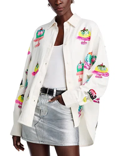 Essentiel Antwerp Hemethyst Shirt In Off White