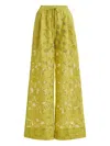 Essentiel Antwerp Henim Wide-leg Pants In Yellow