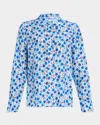 Essentiel Antwerp Hensley Fitted Shirt In Denim Blue