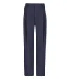 Essentiel Antwerp Herb Blue Pinstripe Trousers