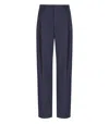 Essentiel Antwerp Herb Blue Pinstripe Trousers