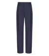 Essentiel Antwerp Herb Blue Pinstripe Trousers