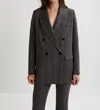 Essentiel Antwerp Long-sleeved Suit Coat In Multi