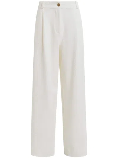 Essentiel Antwerp Hevig Palazzo Pants In White