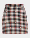 Essentiel Antwerp 'hiamond' Skirt In Night Shade