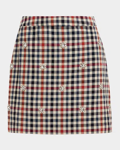 Essentiel Antwerp Haimond Mini Skirt In Nightshade