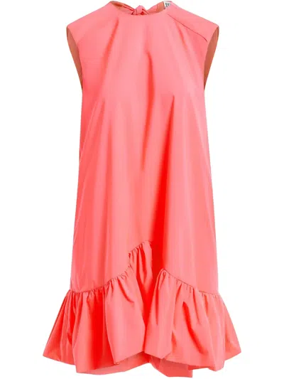 Essentiel Antwerp Hibernate Mini Dress In Orange