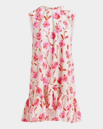 ESSENTIEL ANTWERP HIBERNATE RUFFLE MINI DRESS