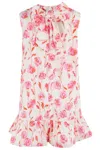 Essentiel Antwerp Multicolor Hibernate Dress In Pink