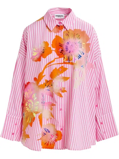 Essentiel Antwerp Hibra Shirt In Pink
