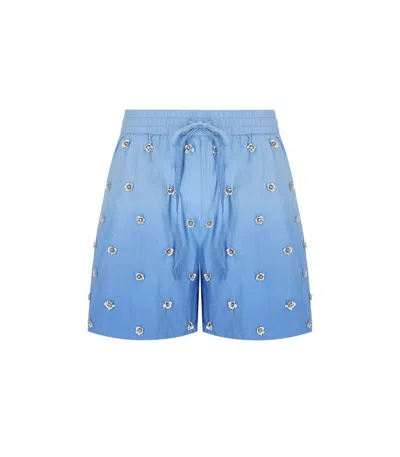 ESSENTIEL ANTWERP ESSENTIEL ANTWERP HICHIGAN LIGHT BLUE SHORTS