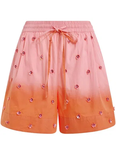 Essentiel Antwerp Hichigan Shorts In Orange
