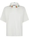 Essentiel Antwerp Hitalian Sleeveless Sweatshirt In Off White