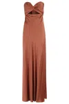 Essentiel Antwerp Hierro Strapless Midi Dress