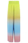 Essentiel Antwerp High-waisted Gradient Print Pants With Elasticized Waistband