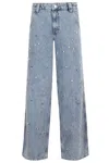 Essentiel Antwerp High-waisted Wide Leg Jeans In Blue