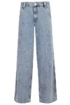 Essentiel Antwerp High-waisted Wide Leg Jeans In Blue