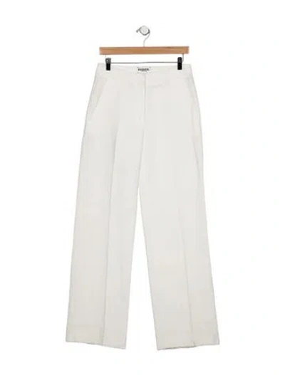 Pre-owned Essentiel Antwerp High-rise Wide Leg Jeans In Blue