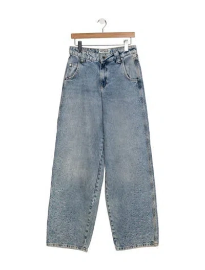 Pre-owned Essentiel Antwerp High-rise Wide Leg Jeans W/ Tags In Blue