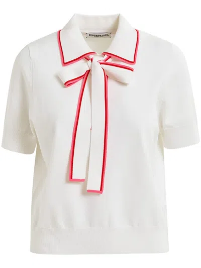 Essentiel Antwerp Hight Polo Top In Off White