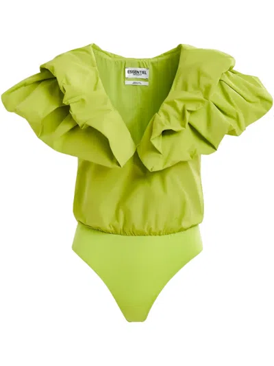Essentiel Antwerp Hillary Bodysuit In Green