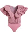 Essentiel Antwerp Hillary Bodysuit In Pink