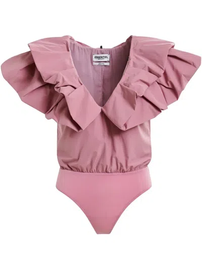 Essentiel Antwerp Hillary Bodysuit In Pink