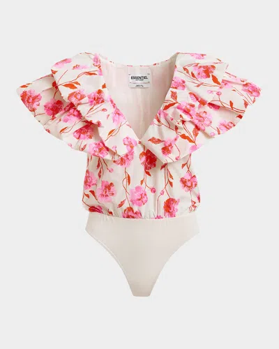 Essentiel Antwerp Hillary Voluminous Ruffle Bodysuit