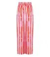 Essentiel Antwerp Hindiana Wide Track Pants In Pink