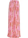 Essentiel Antwerp Hindiana Wide Track Pants In Red