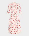 Essentiel Antwerp Hingy Midi Shirtdress In Off White