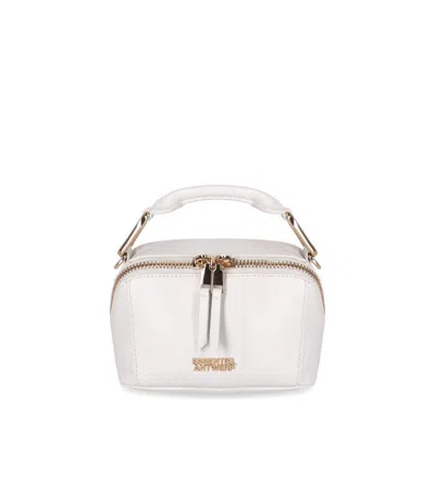 Essentiel Antwerp Hini White Mini Crossbody Bag