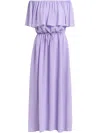 Essentiel Antwerp Hirgo Midi Dress In Purple