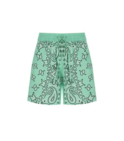 Essentiel Antwerp Hissels Acqua Green Shorts