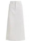 Essentiel Antwerp Hobbit Midi Skirt In White