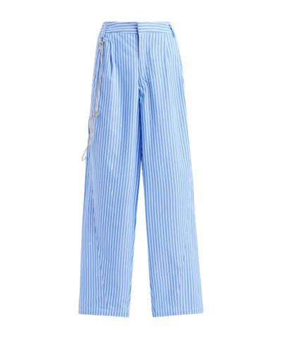 Essentiel Antwerp Hoek Tapered Pants In Blue