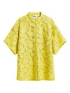 Essentiel Antwerp Hok Lace Shirt In Yellow