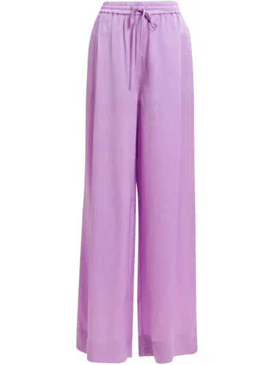 Essentiel Antwerp Hollusk Wide-leg Pants In Purple