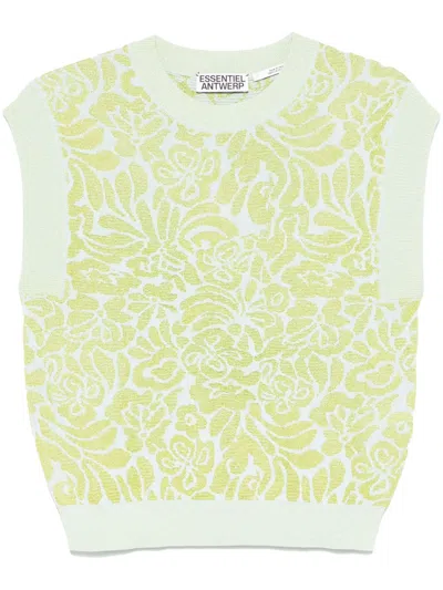 Essentiel Antwerp Homar Top In Green