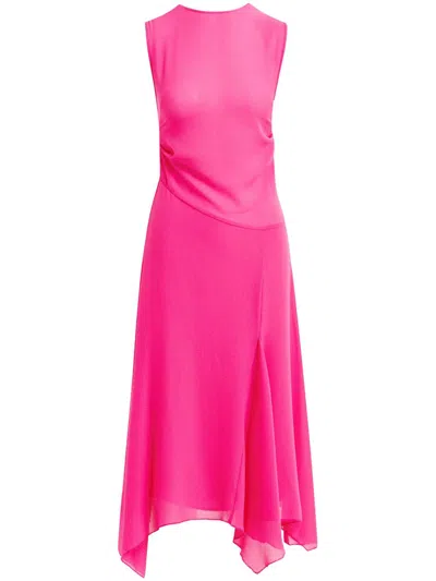 Essentiel Antwerp Homerun Midi Dress In Pink