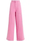 Essentiel Antwerp Jeans With Belt Loops In Pink