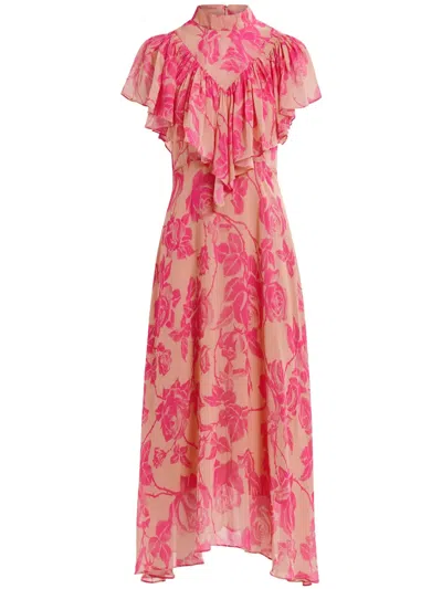 Essentiel Antwerp Honolulu Maxi Dress In Neutrals