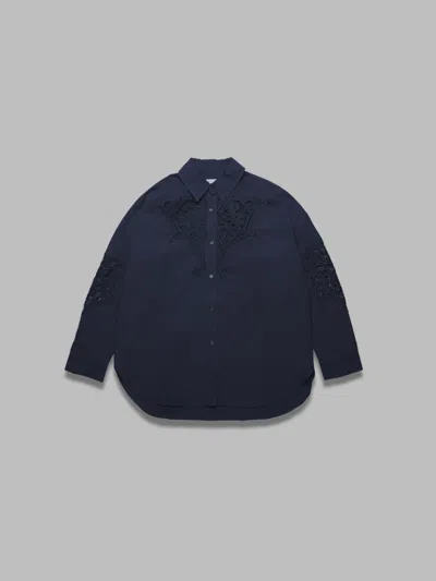 Essentiel Antwerp Hoofd Lace Panelled Shirt