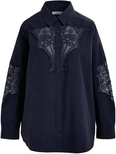 Essentiel Antwerp Hoofd Shirt In Blue