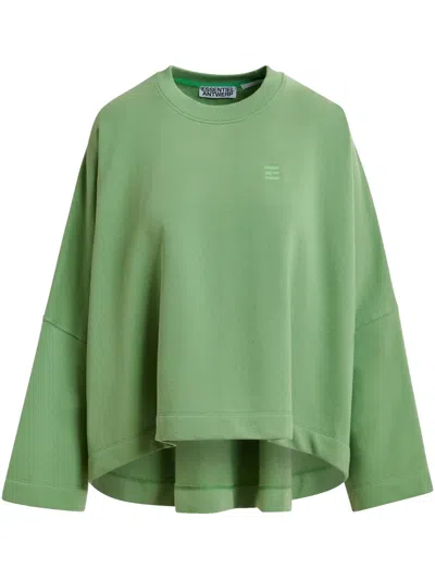 Essentiel Antwerp Hoozie Sweatshirt In Green